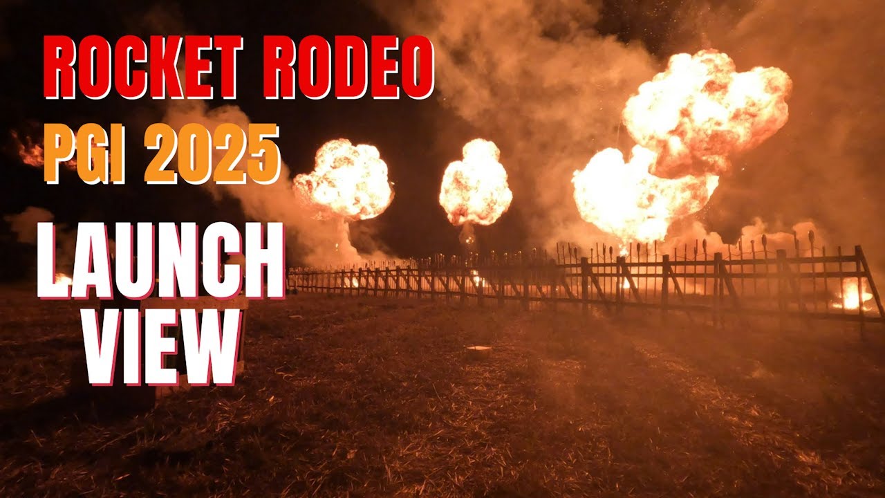 Caught On Camera - BEHIND THE LINE At Rocket Rodeo - PGI 2025