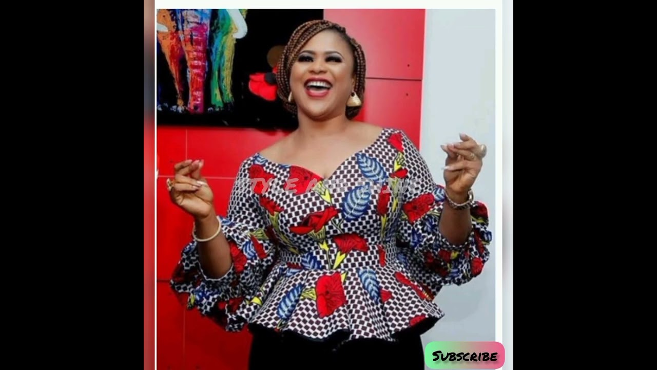 ANKARA PEPLUM TOPS FOR LADIES 2023 #ankara #latest #skirt #blouse #2023 #classic