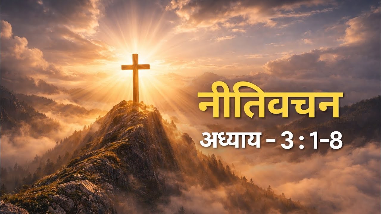 नीतिवचन अध्याय 3:1-8 | परमेश्वर की बुद्धि और आशीष का वचन। 