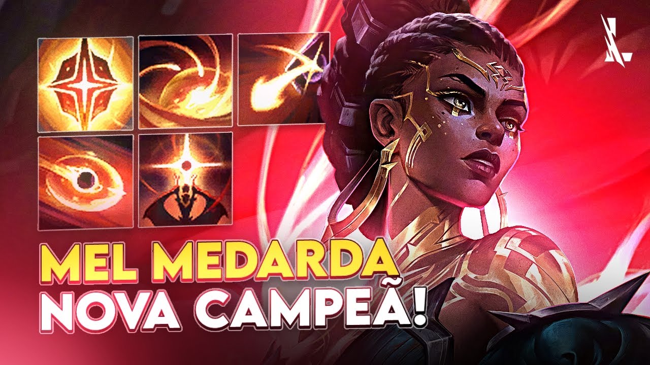 GAMEPLAY MEL MEDARDA, A NOVA CAMPEÃ - ESTÁ FORTE, MAS... | LoL Wild Rift