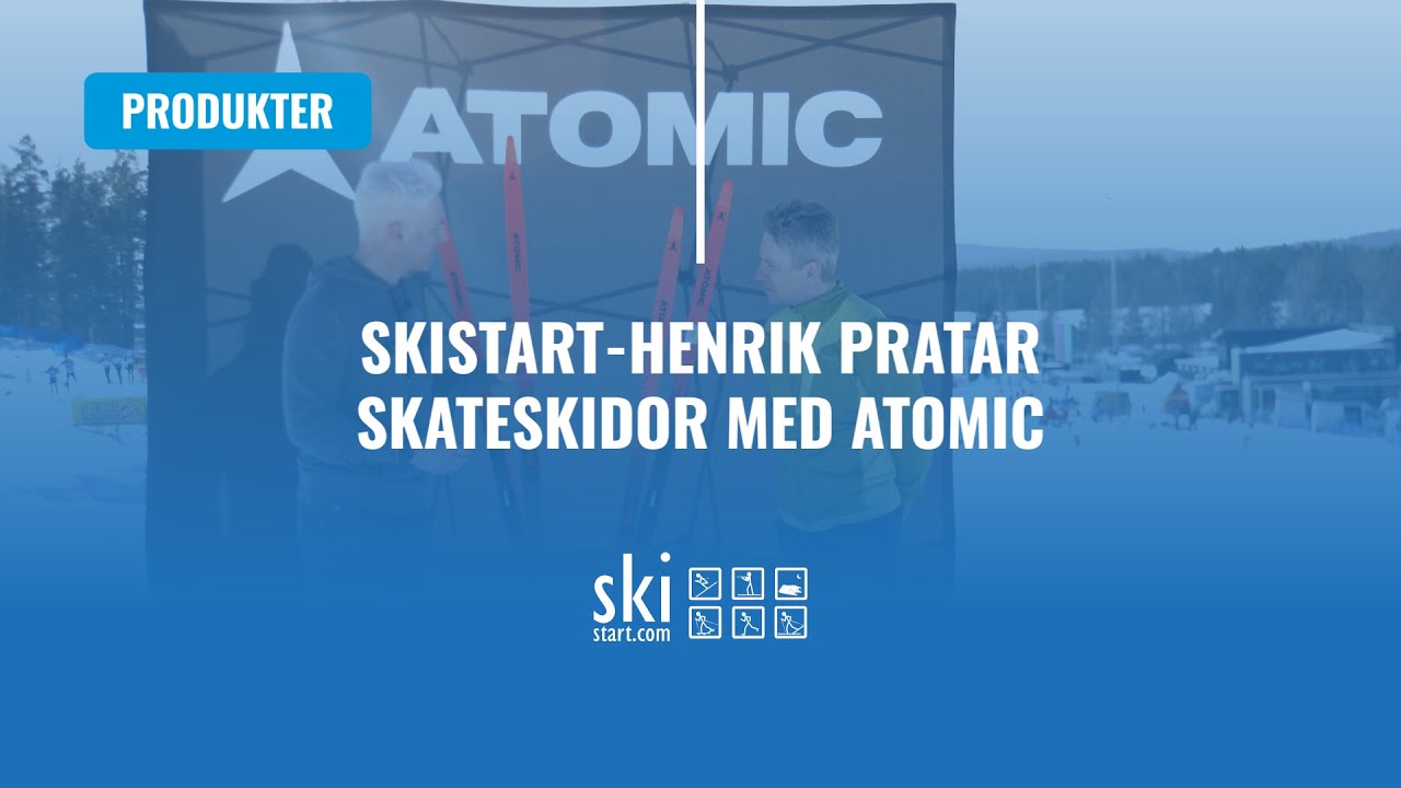Skistart-Henrik pratar skateskidor med Atomic (Atomic Redster S9/S8 Gen S & Redster S7)
