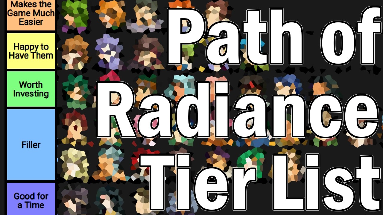 Expert Fire Emblem Path of Radiance Tier List (You won't believe who is last place)