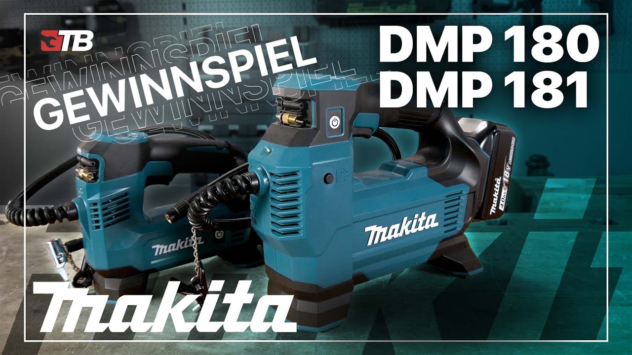 😱 KLAPPT DAS? MERCEDES G-KLASSE AMG vs MAKITA Akku KOMPRESSOR DMP181 & DMP180 18V TEST + GEWINNSPIEL