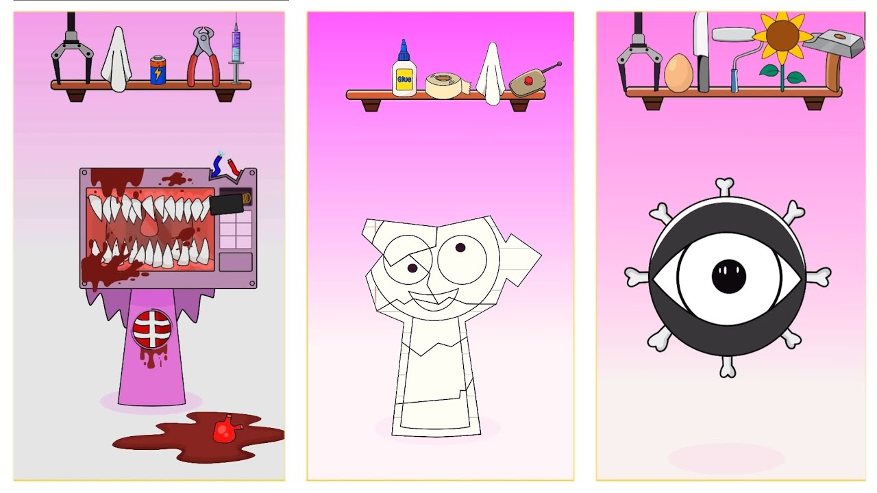 OH NO! HELP! 😱 GARDEN 🆚 MR SUN 🆚 TREE | Sprunki Incredibox