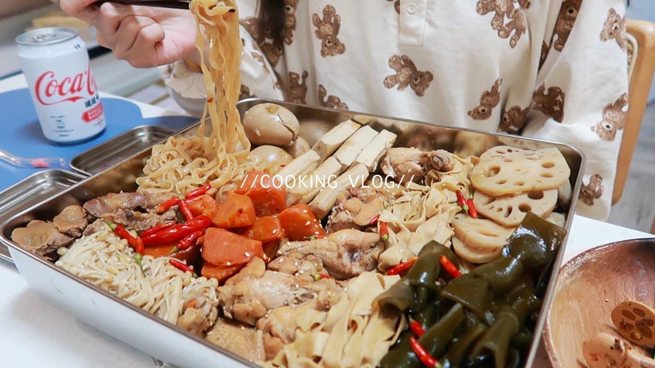 超罪惡大份量料理！美味滿分。一週foodvlog😋 ep.34 肉醬千層麵/豪華海鮮燕麥粥/雞腿肉夾饃/水水滷味攤 #水水食堂