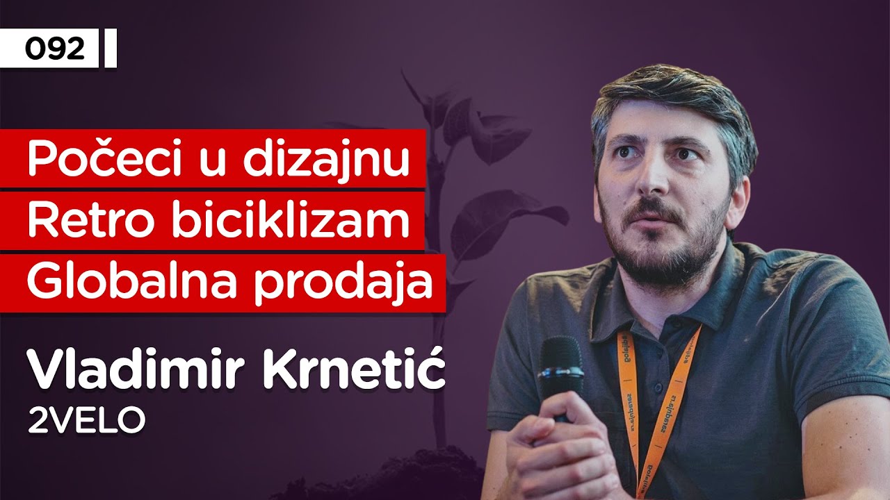 Vladimir Krnetić, grafički dizajner, 2Velo - Pojačalo podcast EP 092
