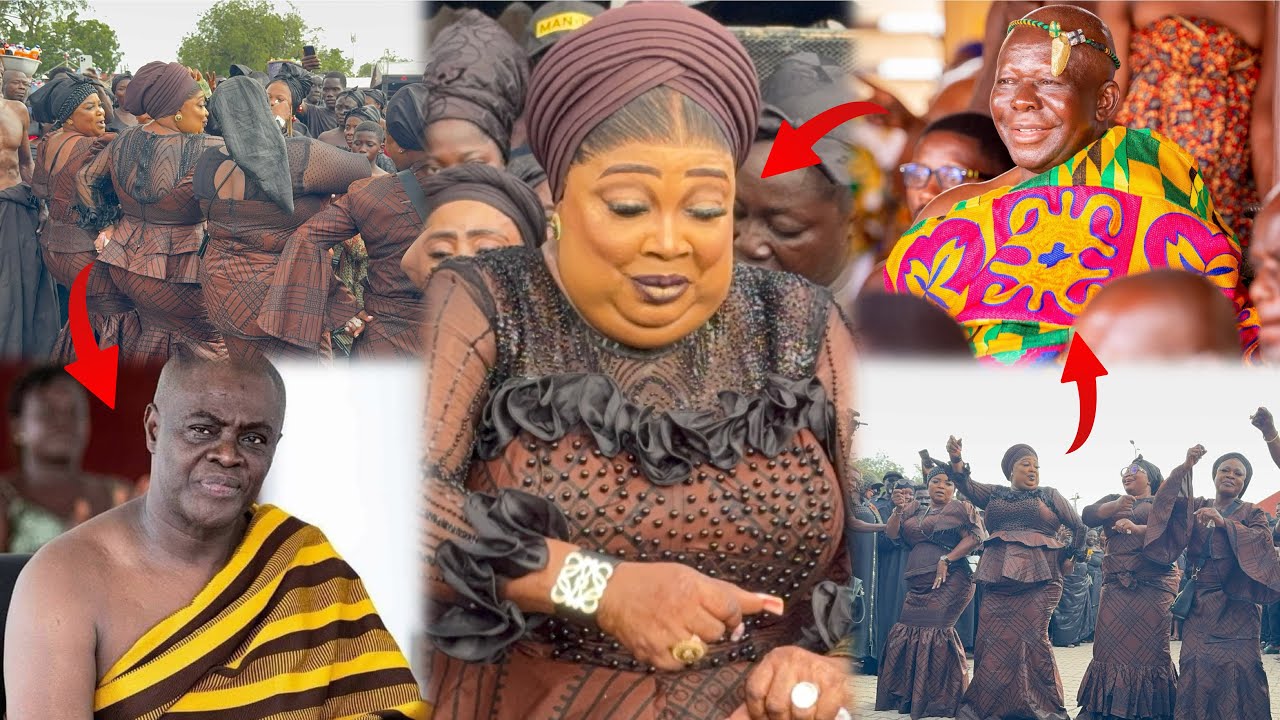 Eii Asante’s and pressure🔥🥹 as Maame Ode teases Dormaahene with her back and praises Otumfuo😆🫣
