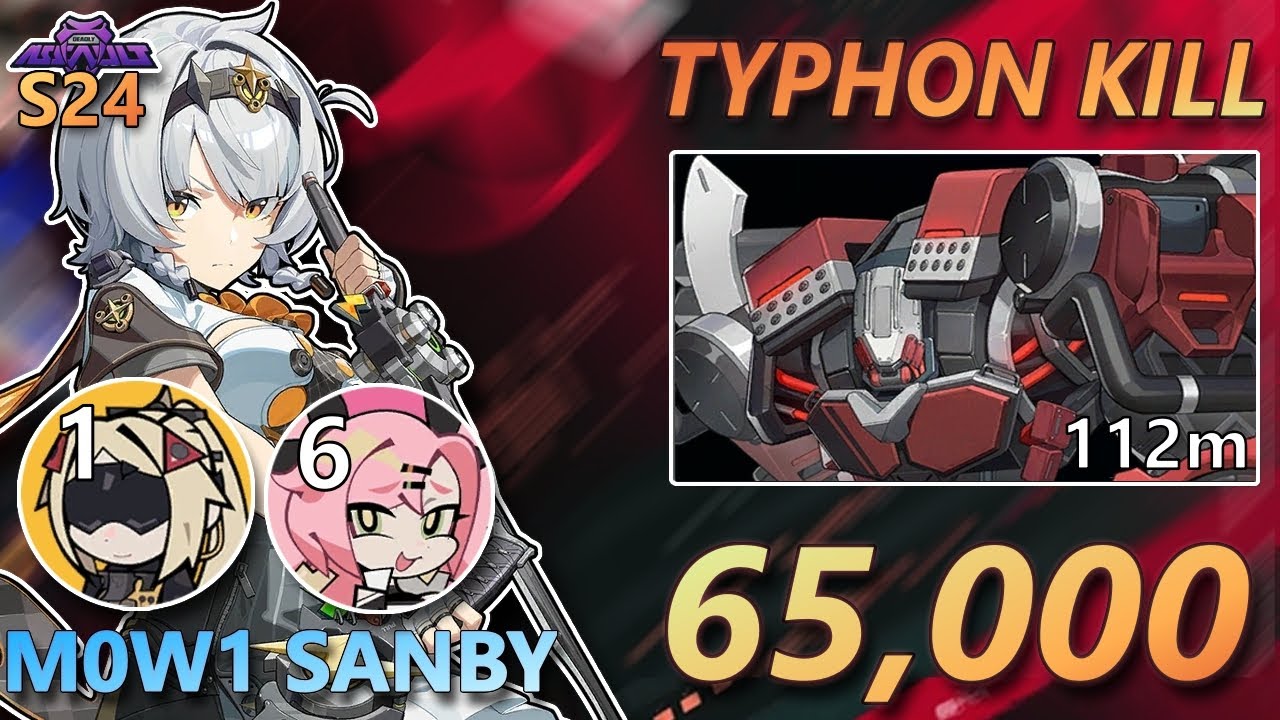 ZZZ M0W1 Sanby 65K Typhon Kill (w/ M1 Trigger, Nicole) | Deadly Assault S24 | Zenless Zone Zero 2.3