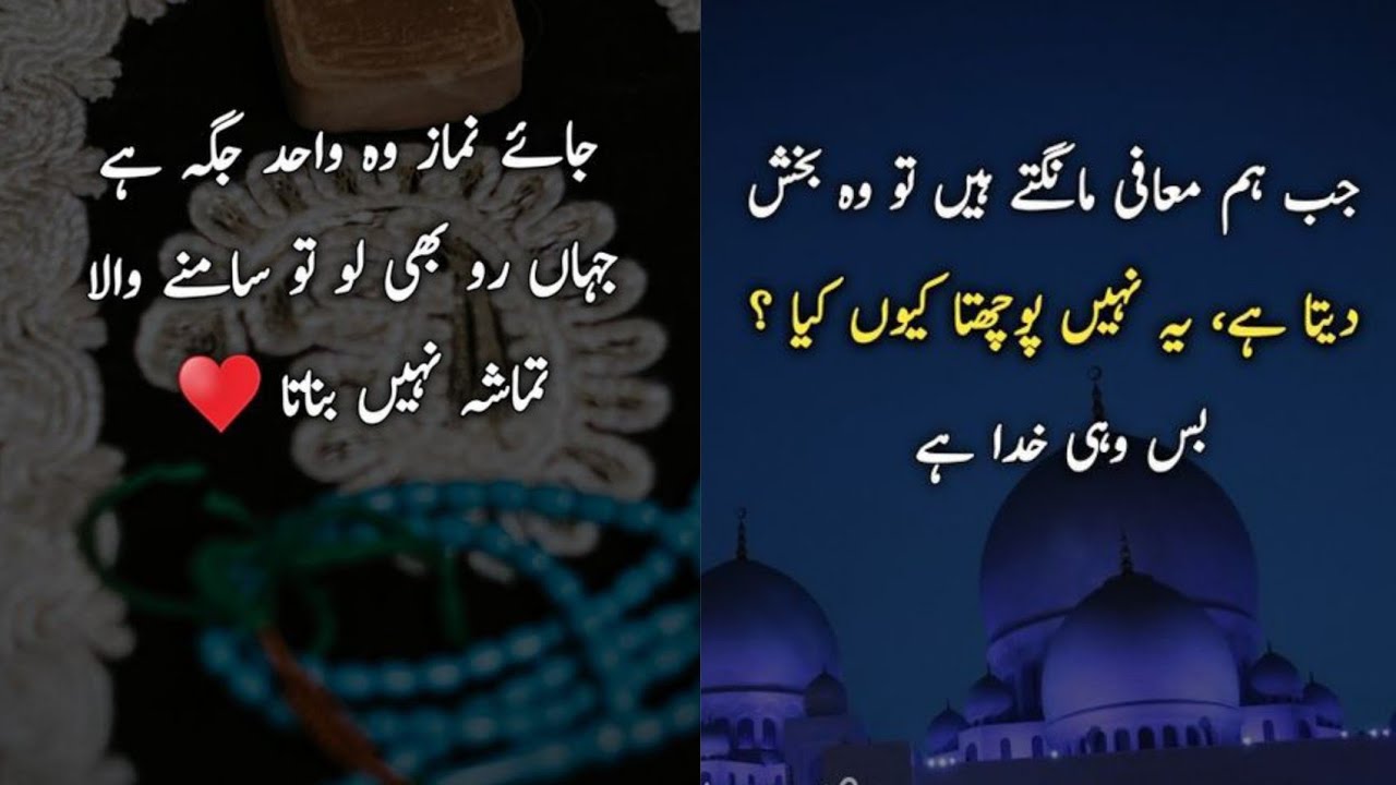 Sad Islamic Best Lines /Best Urdu Sad lines status/heart touching status