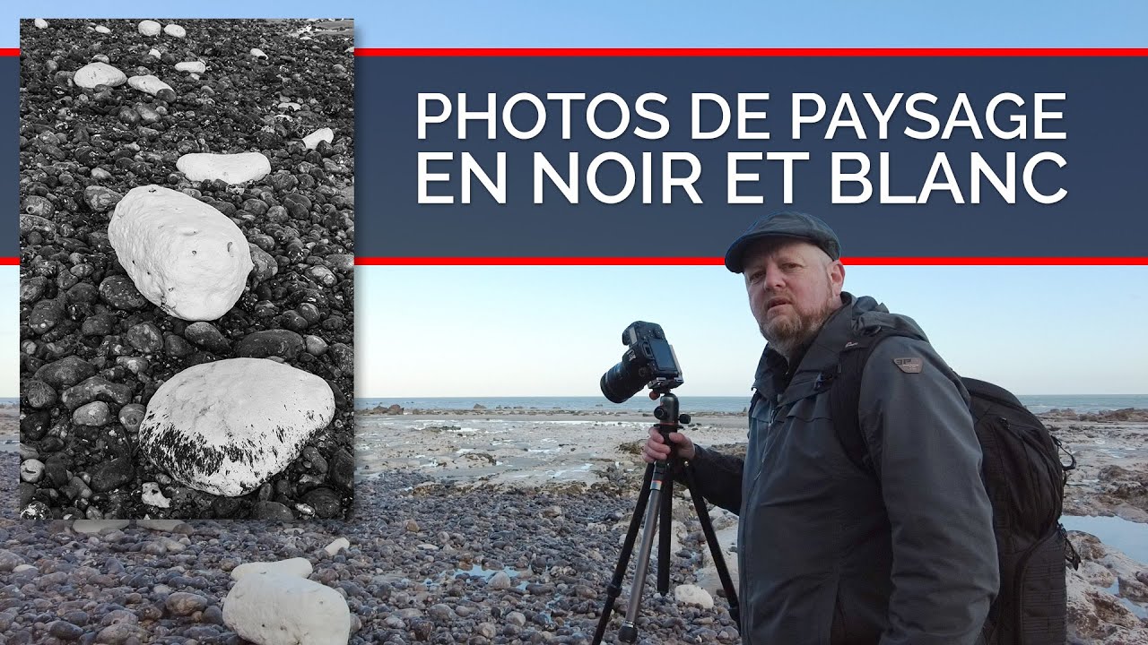 Photos de paysage en noir et blanc