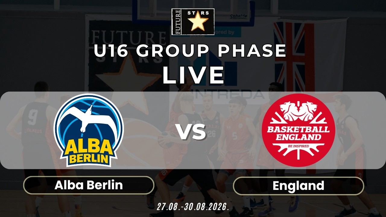 Alba Berlin vs England Basketball | FUTURE STARS U16