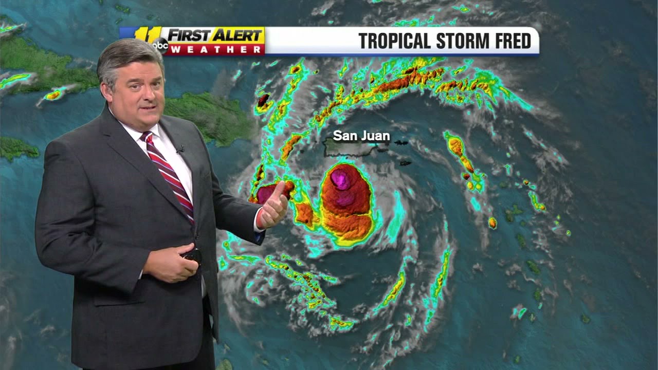 Tropical Storm Fred forms in Atlantic, becoming first named storm in 5 weeks