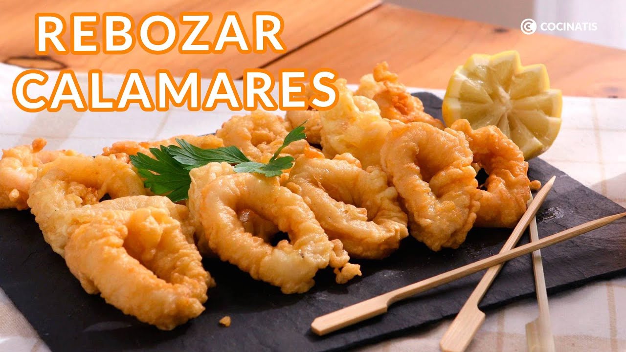 C&oacute;mo rebozar calamares: CALAMARES REBOZADOS // Cocinatis