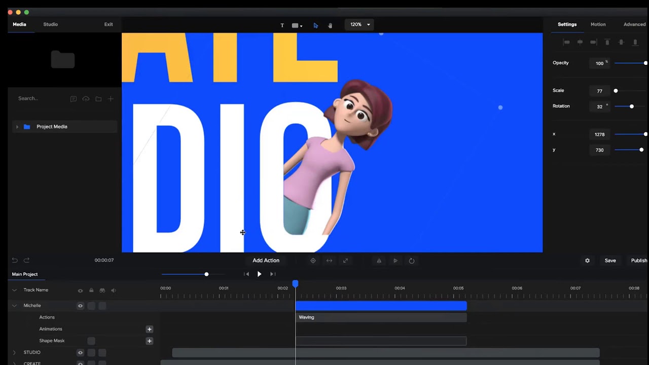 Cool Character Effect (CreateStudio Tutorial)
