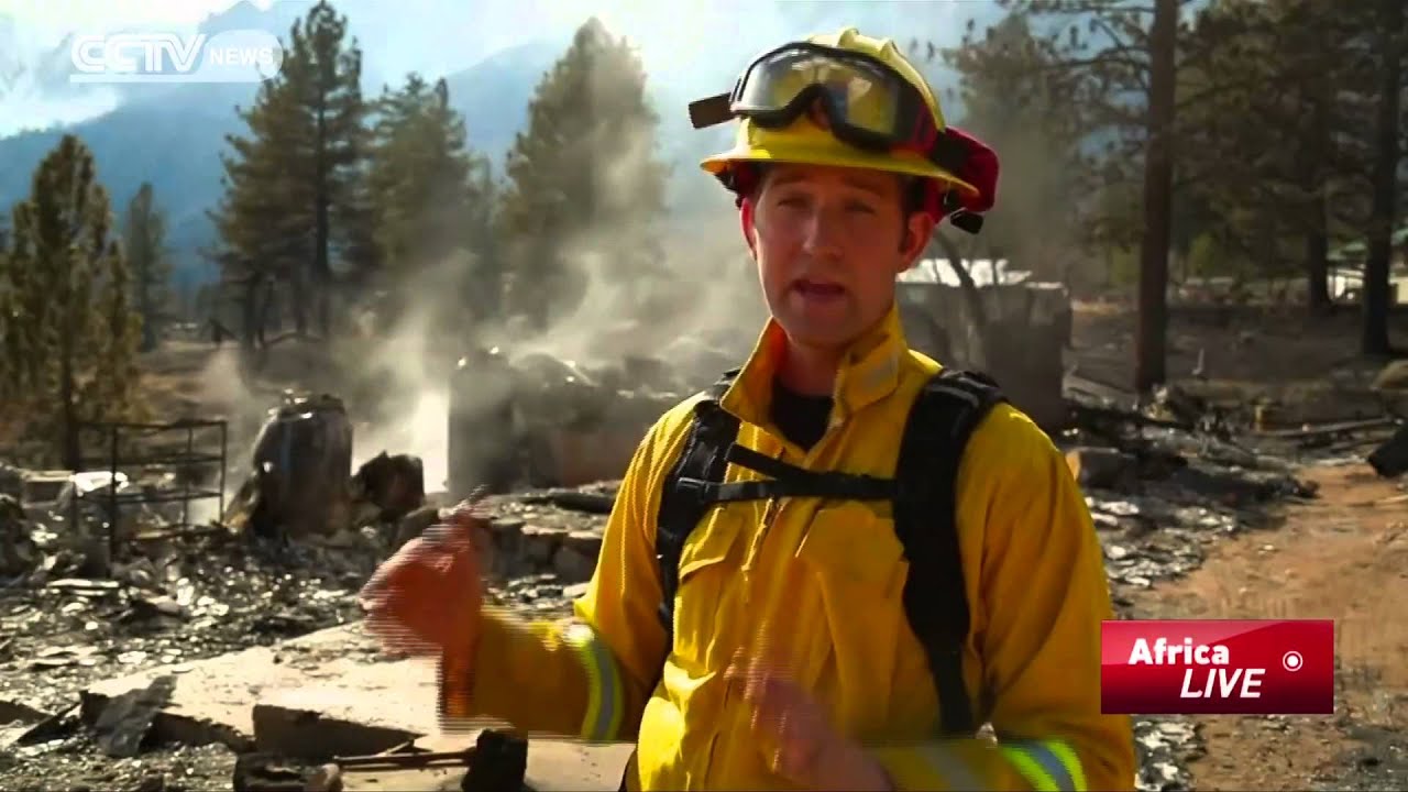 Wildfire Burns In Sierra Nevada Foothills