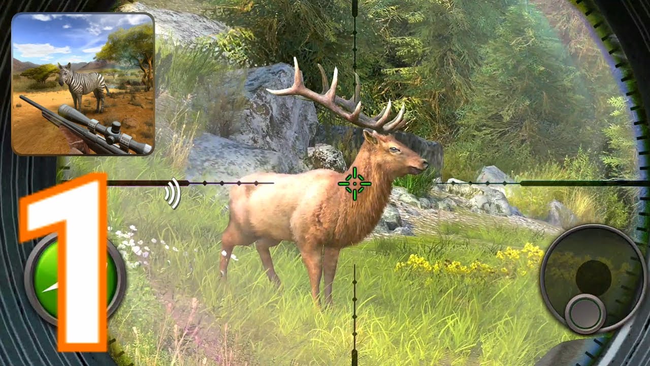 Hunting Clash-(Gameplay 1)-Cazando Animales Salvages