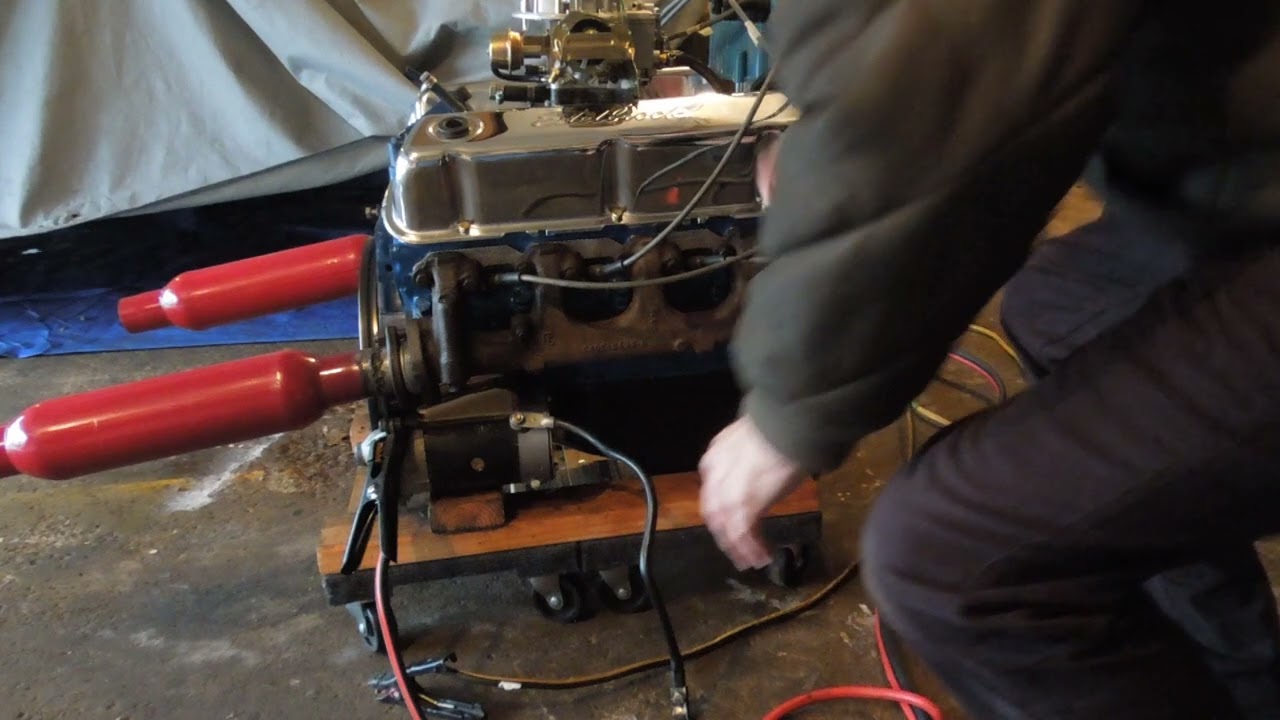 Ford 260 V8 Engine Start