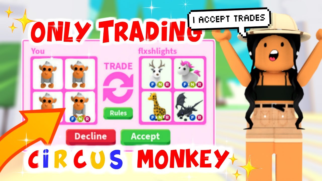 What People Trade for a LEGENDARY MONKEY In Adopt Me!!! | SunsetSafari
