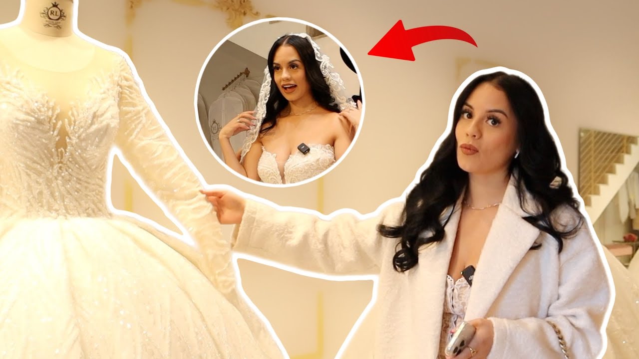 ПЕРВЫЙ РАЗ ПРИМЕРЯЮ СВАДЕБНЫЕ ПЛАТЬЯ! 🥹👰🏻‍♀️