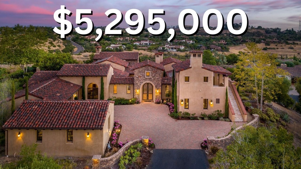 Santaluz $5.295M Luxury Home Tour | San Diego Luxury Real Estate