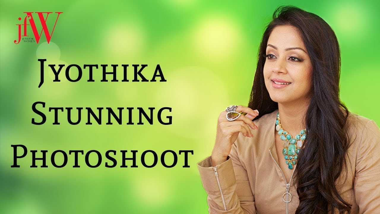 Jyothika Stunning Photoshoot | JFW Cover Shoot with Jyothika | May 2015 | JFW Magazine