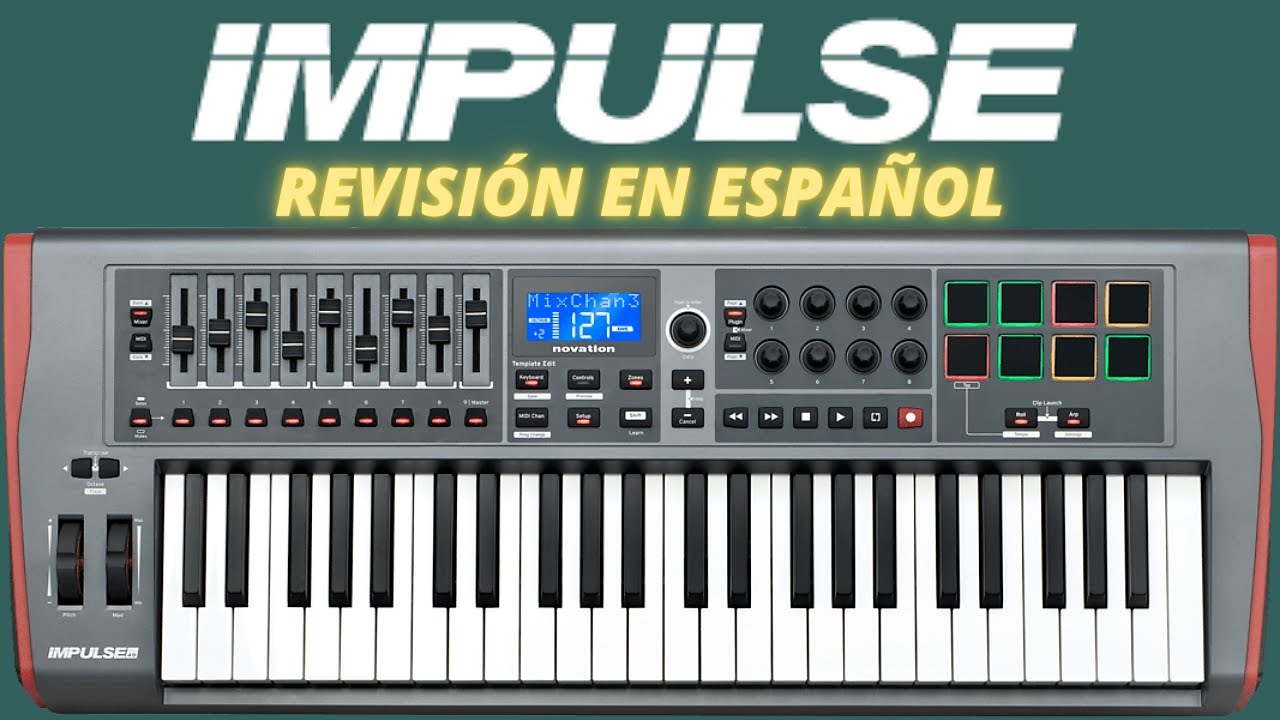REVIEW NOVATION IMPULSE POR DENTRO 🎹 REVISIÓN Y REPARACIÓN EN ESPAÑOL 👍