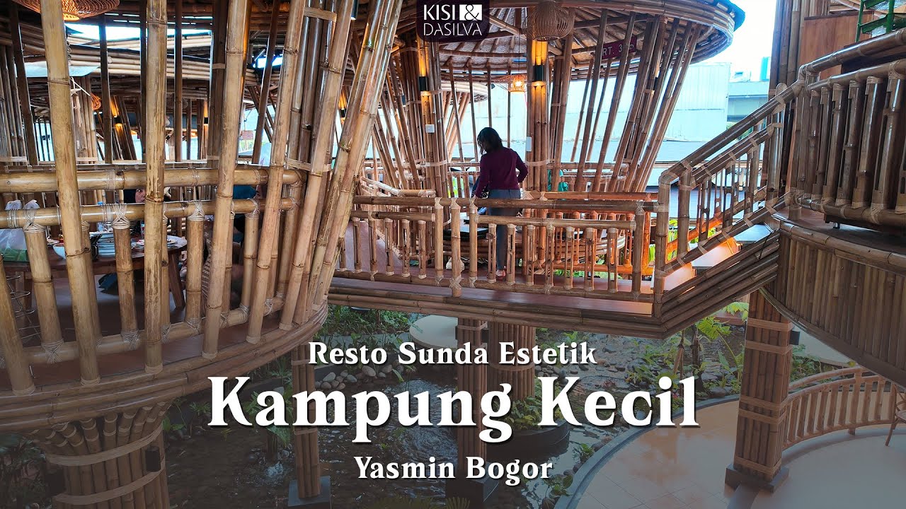 Baru Buka dan Bakal Hits Resto Sunda yang Estetik Kampung Kecil Yasmin Bogor