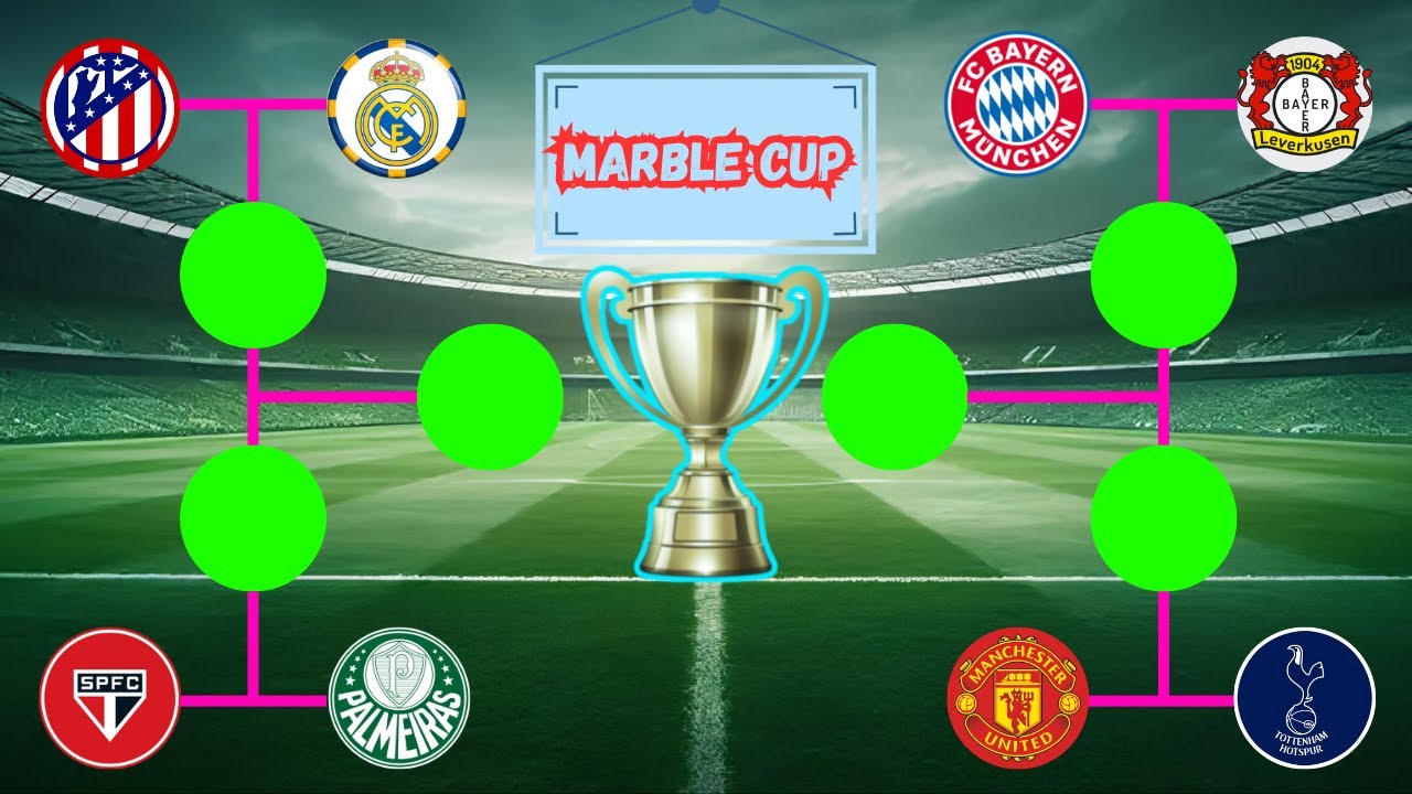 Marble Cup: Atletico vs Real Madrid, Bayern vs Leverkusen & More | Football Simulation