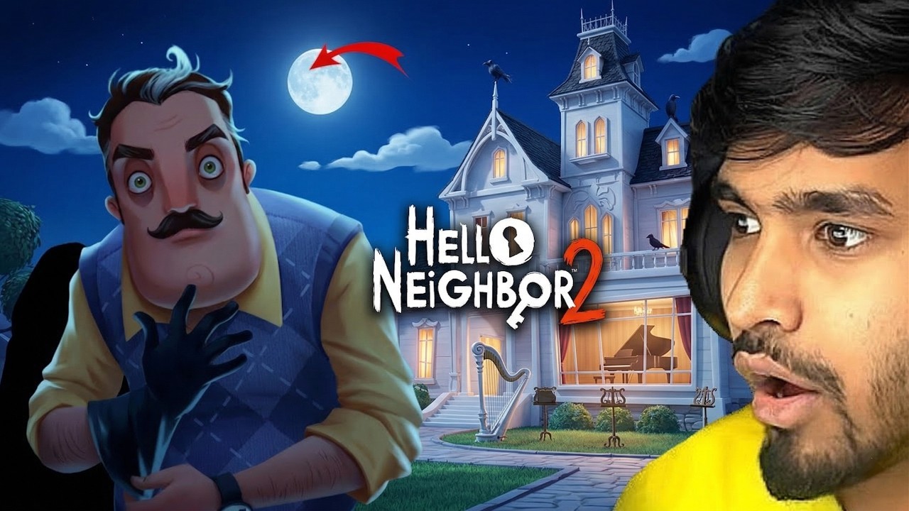 I FOUND SECRET HOUSE OF NEIGHBOUR UNCLE | HELLO NEIGHBOUR 2 | TECHNO GAMERZ #4