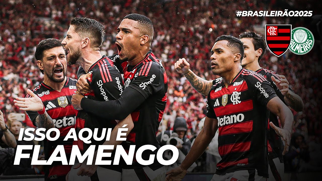 ISSO AQUI &Eacute; FLAMENGO |  FLAMENGO 3 x 2 PALMEIRAS | BRASILEIR&Atilde;O (19/10/25)