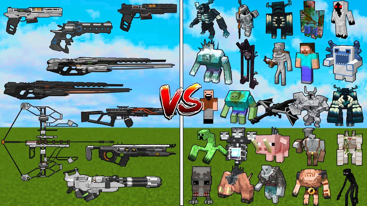 Which TaCZ Perseus Gun Can Defeat The New Minecraft Bosses?