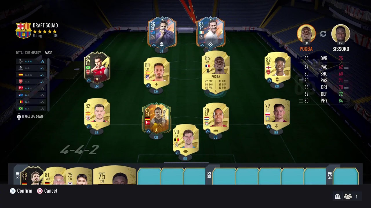 FIFA 23 ps5 draft