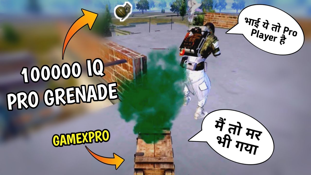 🔥Most Epic God Level Grenade You must have to watch - Epic moment Pubg mobile - G Guruji