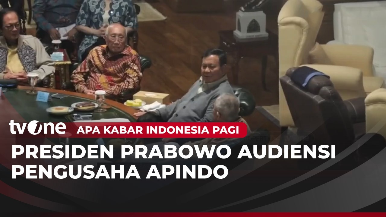Presiden Prabowo Terima Audiensi APINDO, Perkuat Kolaborasi Dunia Usaha Ciptakan Lapangan Kerja