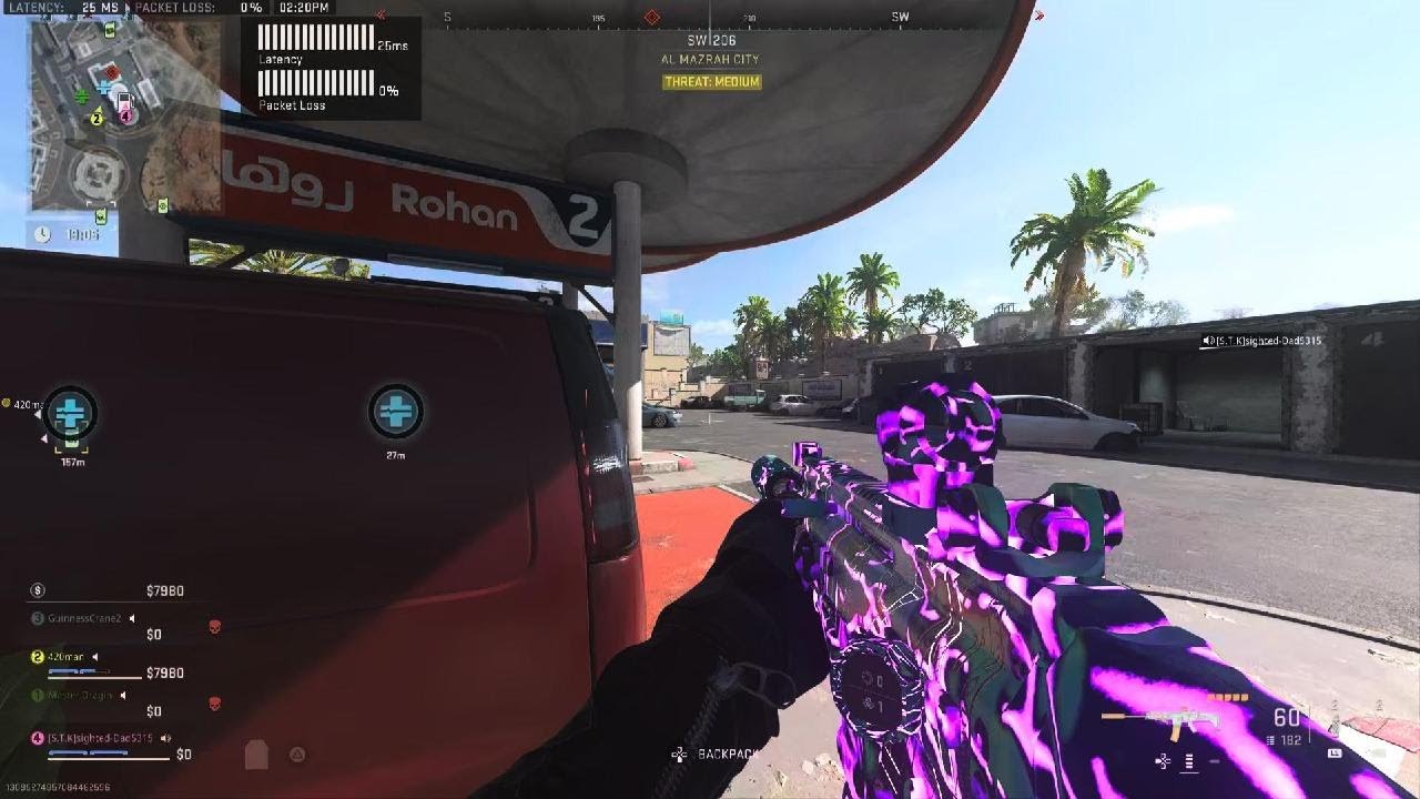 Killing cheaters with mask's!