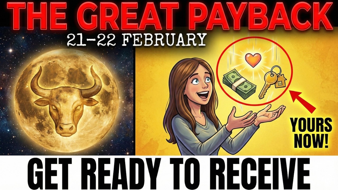 Taurus Moon Pays You Back - 3 Things You've Been Working For Are About to LAND (Feb 21)