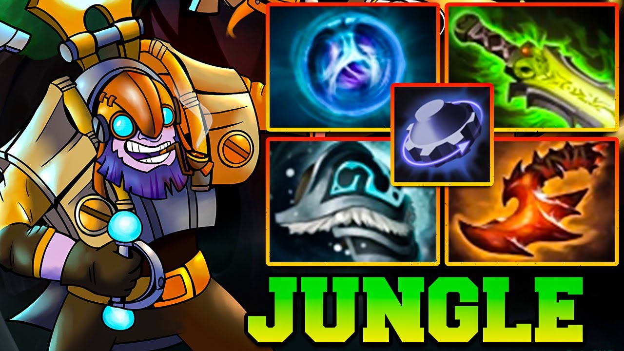 Fastest Jungler Tinker Dota 2 Carry Mid Guide Pro Gameplay 7.33