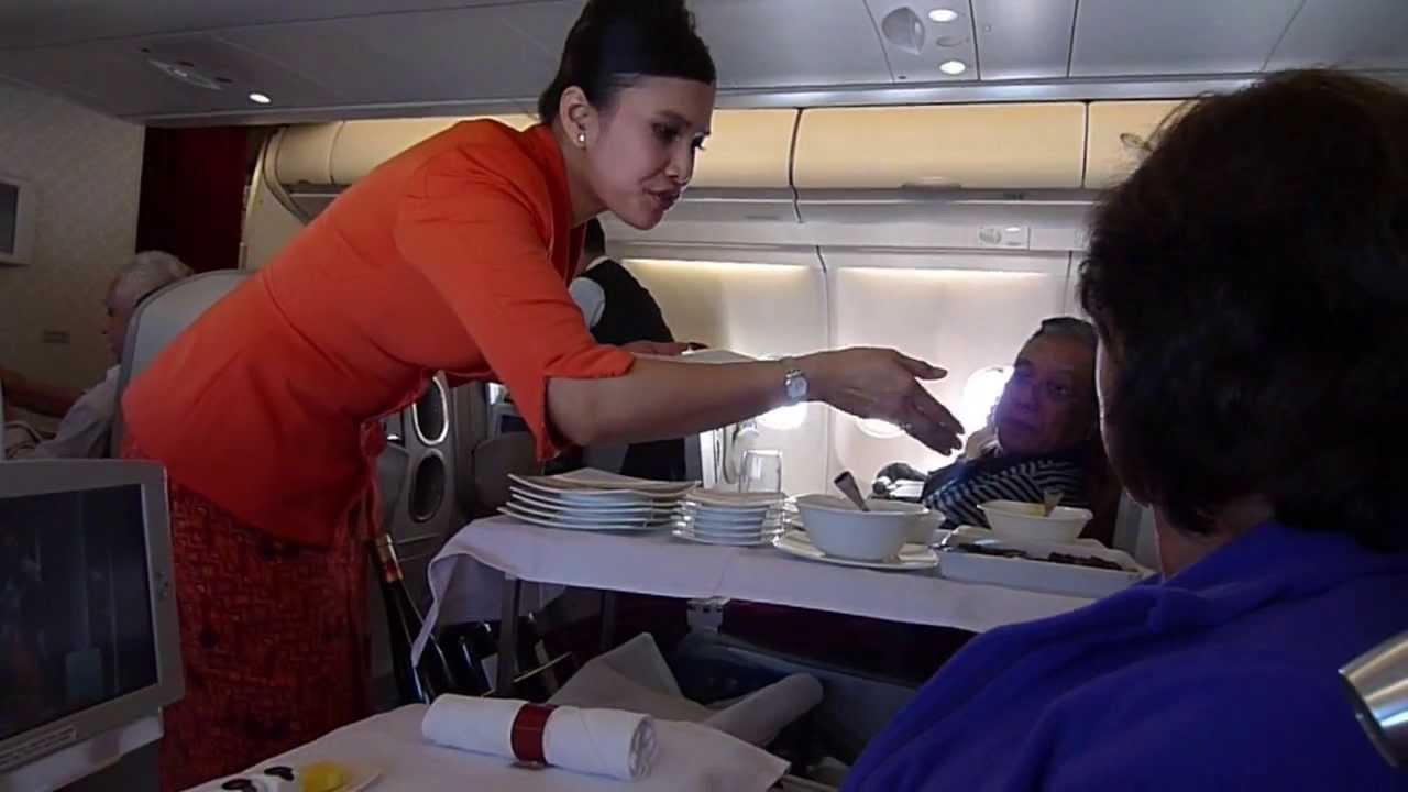 Garuda Executive Class - Garuda Business Class - Amsterdam to Jakarta GA089