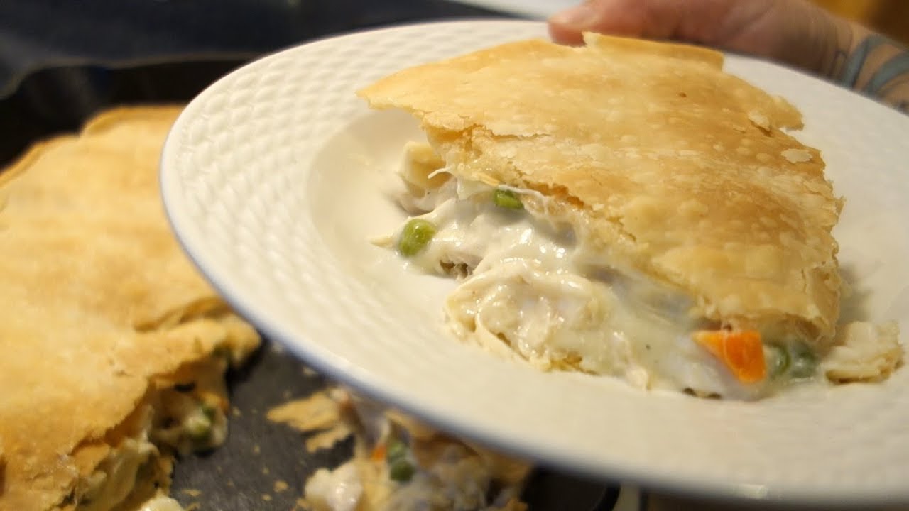 SKILLET ROTISSERIE CHICKEN POT PIE!