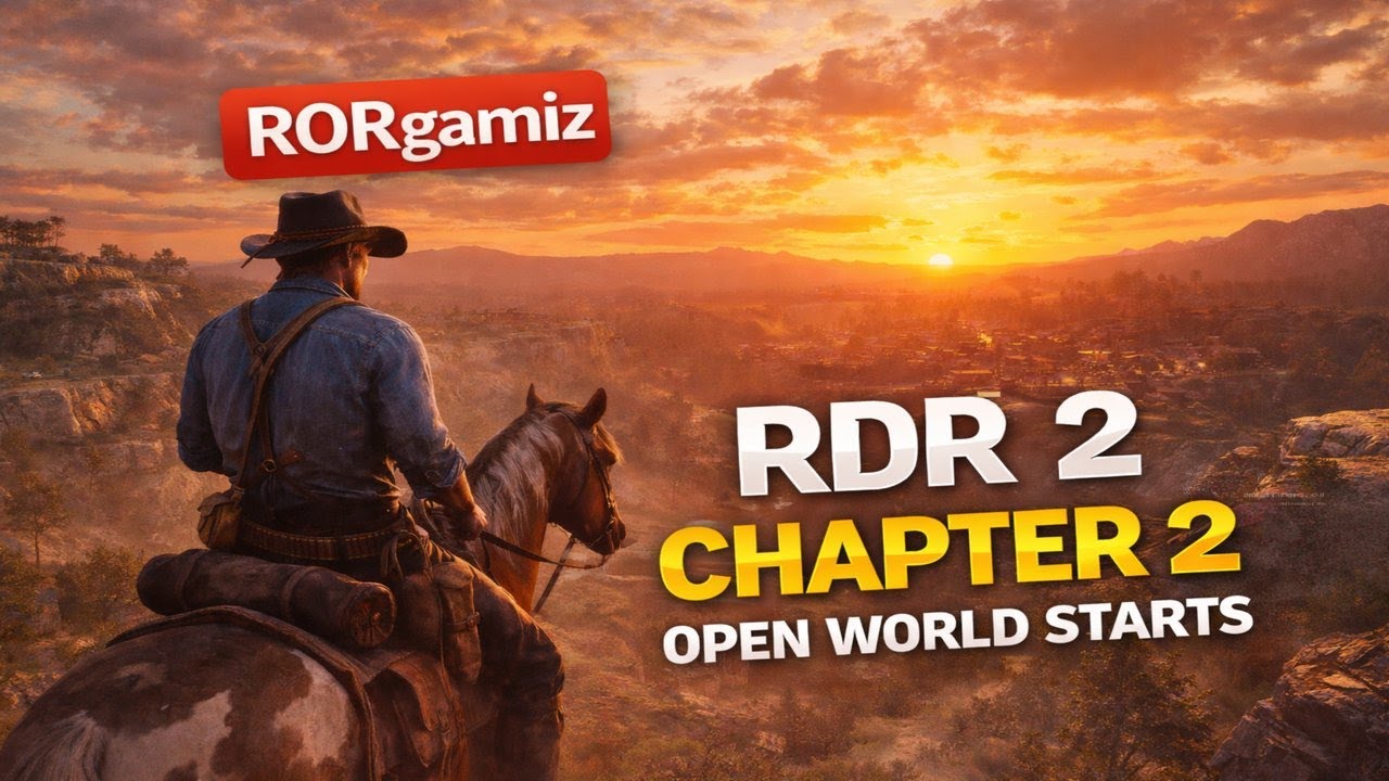 Red Dead Redemption 2 Chapter 2 🔥 | Open World Begins | RDR2 Gameplay Hindi | RORgamiz