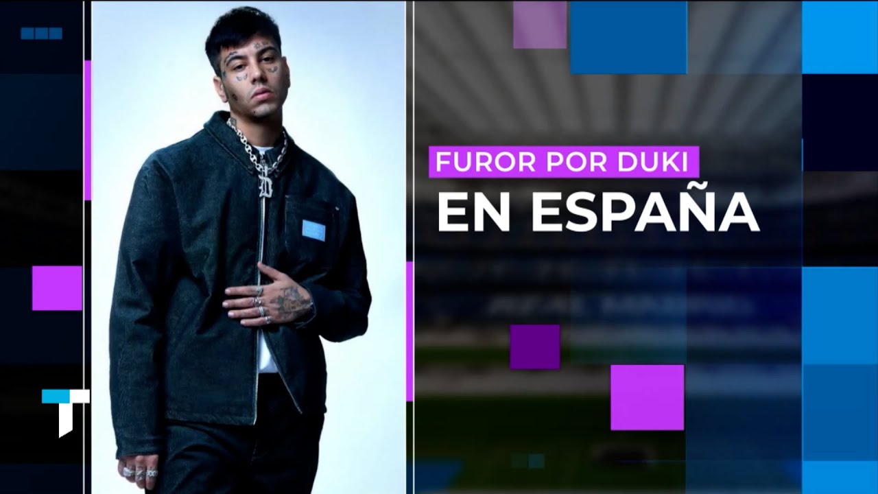 ¡FUROR POR DUKI EN ESPAÑA! Se presentará en el estadio del Real Madrid
