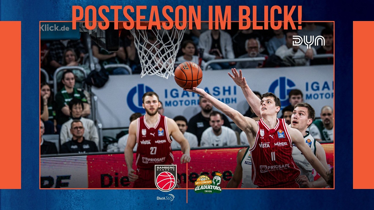 Highlights: BMA365 Bamberg Baskets - VET-CONCEPT Gladiators Trier | easyCredit BBL | Dyn Basketball