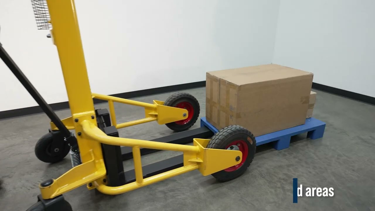 Manual Narrow and Compact All Terrain Steel Stacker