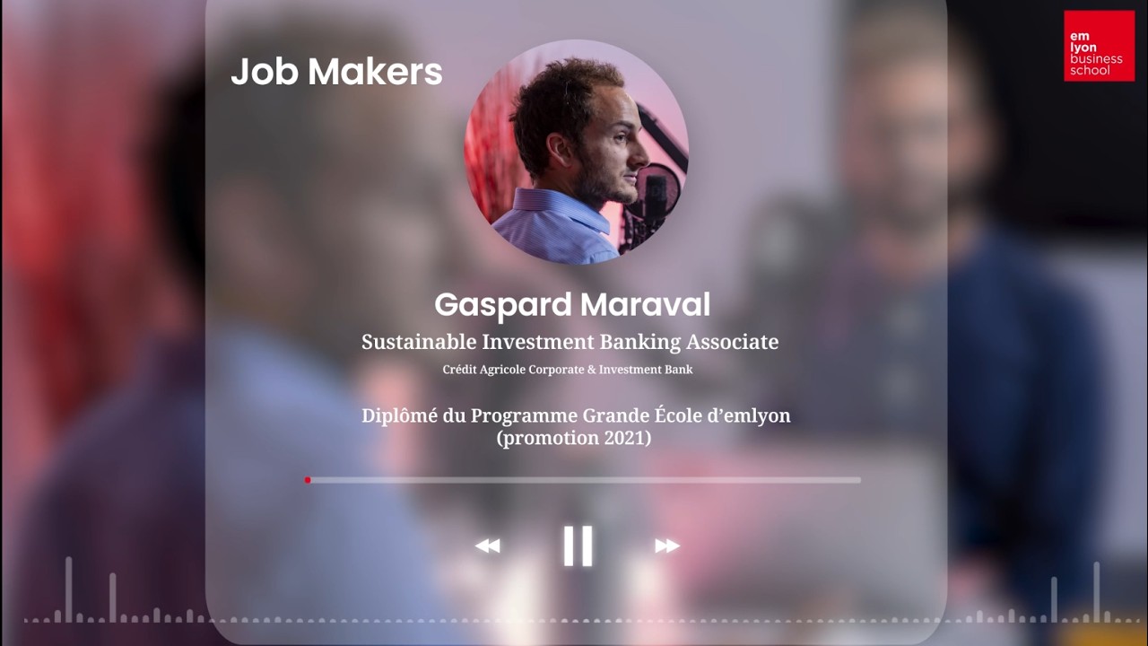 Sustainable Investment Banking : la finance au service de l'impact | Podcast Job Makers