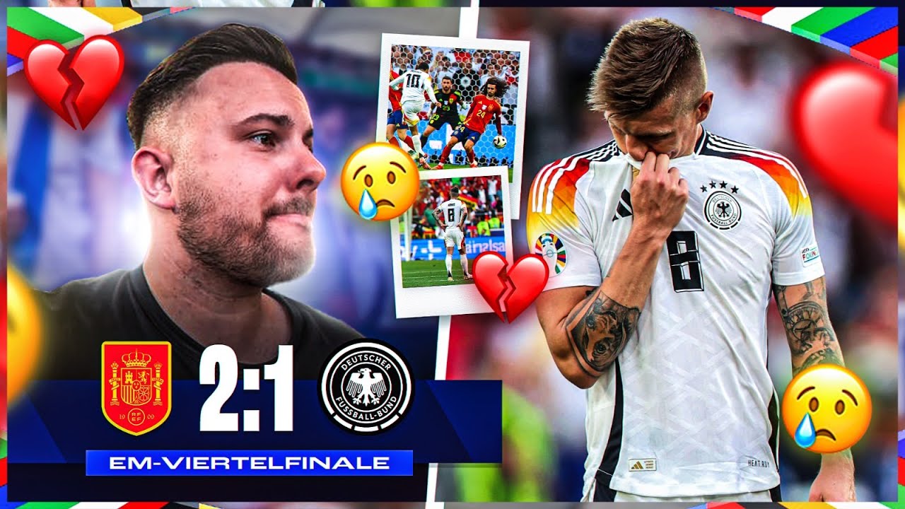 SKANDAL & RAUS 😢🤬 Deutschland 🇩🇪 vs Spanien 🇪🇸 STADION VLOG
