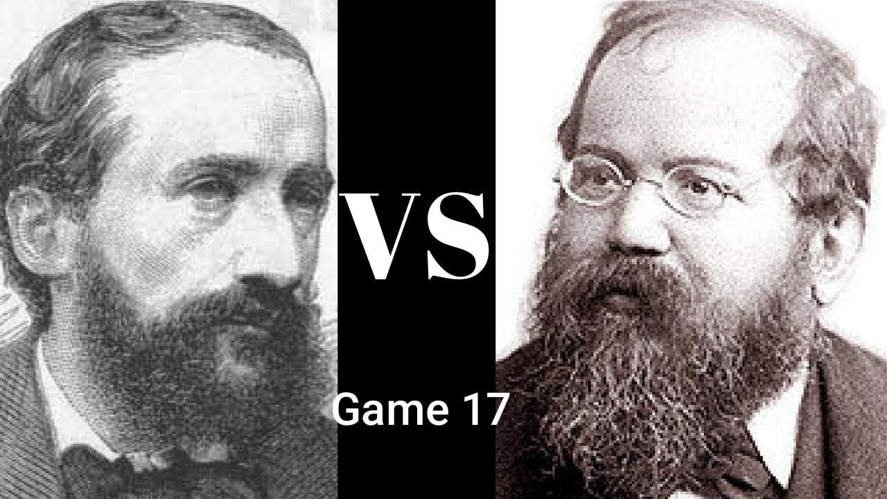 The FIRST World Chess Championship (1886) | Steinitz vs Zukertort - Game 17