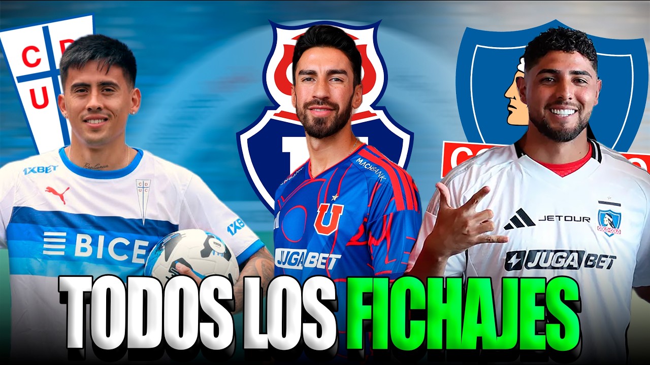 TODOS los FICHAJES del FÚTBOL CHILENO 2026