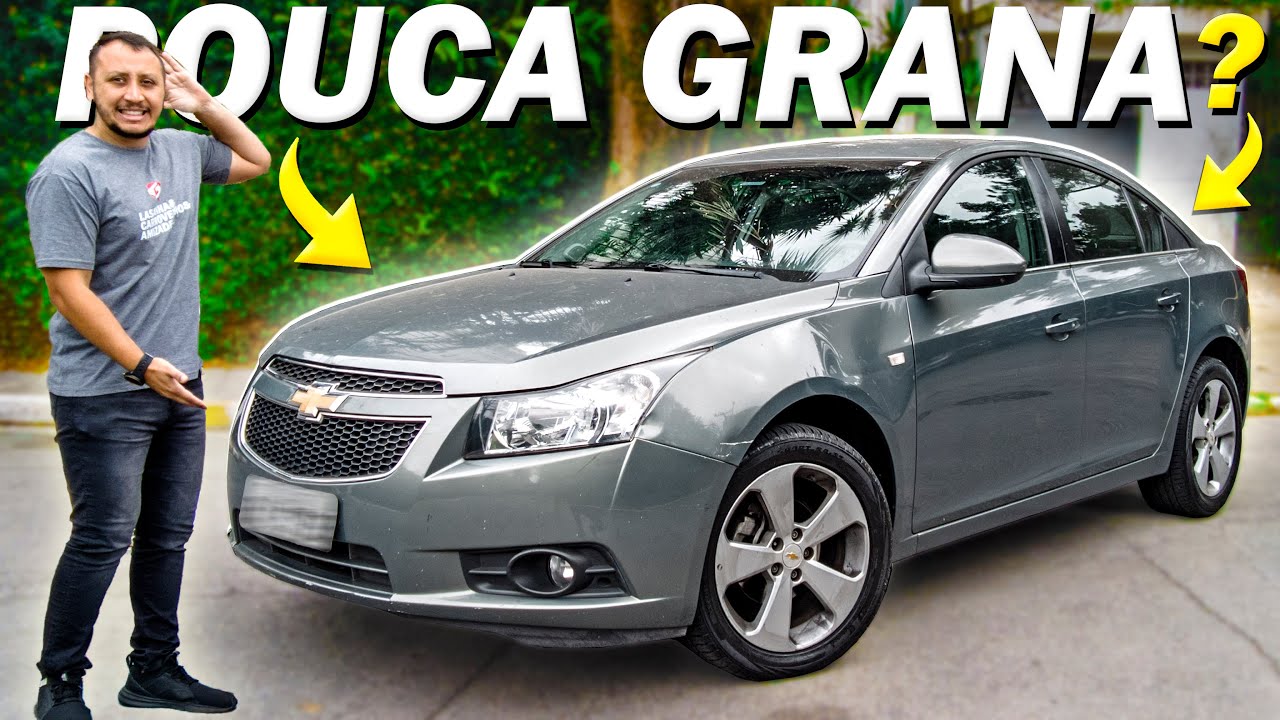 UM SEDAN de PATRÃO MAIS BARATO que CIVIC e COROLLA? 😱 Chevrolet Cruze