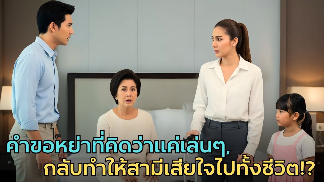 ดูแลแม่ผัวพิการ 7 ปี สามีขู่หย่า เธอหยิบ 7 แสน พาลูกจากไป ทิ้งเขาเสียใจทั้งชีวิต! |ดูแลแม่ผัว