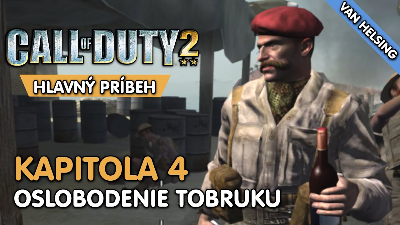 🏅 Tobruk nesmie padnúť! | Call of Duty 2 (PC) - Kapitola 4 (SK Komentár)